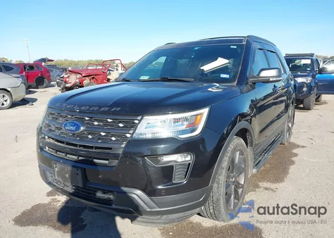 2019 Ford Explorer Xlt z USA, uszkodzony, nr VIN 1FM5K8D84KGA88426
